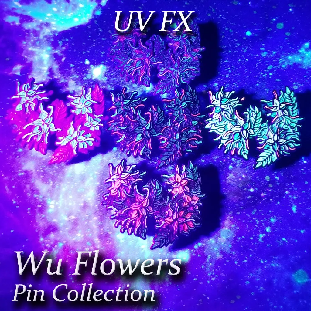 Wu Flowers Blind Bag Pin