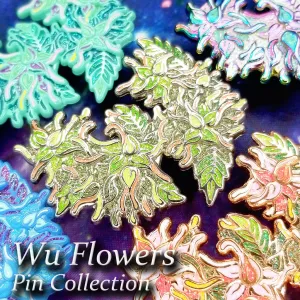 Wu Flowers Blind Bag Pin