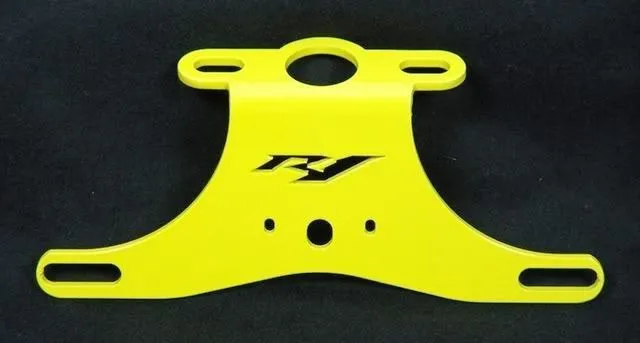 Yamaha 02-03 R1 Yellow NTS Fender Eliminator Tail Tidy / Plate Bracket 2002 2003