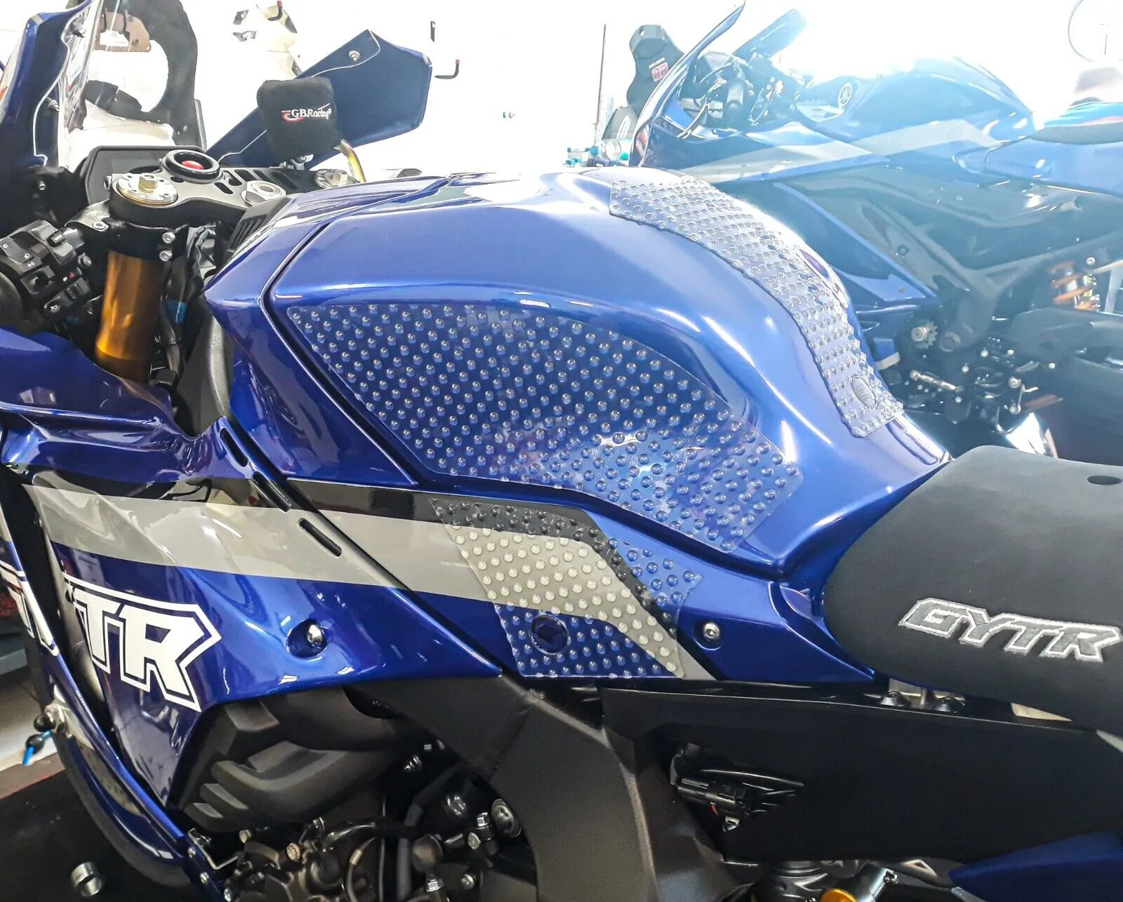 Yamaha 2020   R1 Eazi-Grip Evo Tank Side Grips Traction Pads 2021 2022 2023