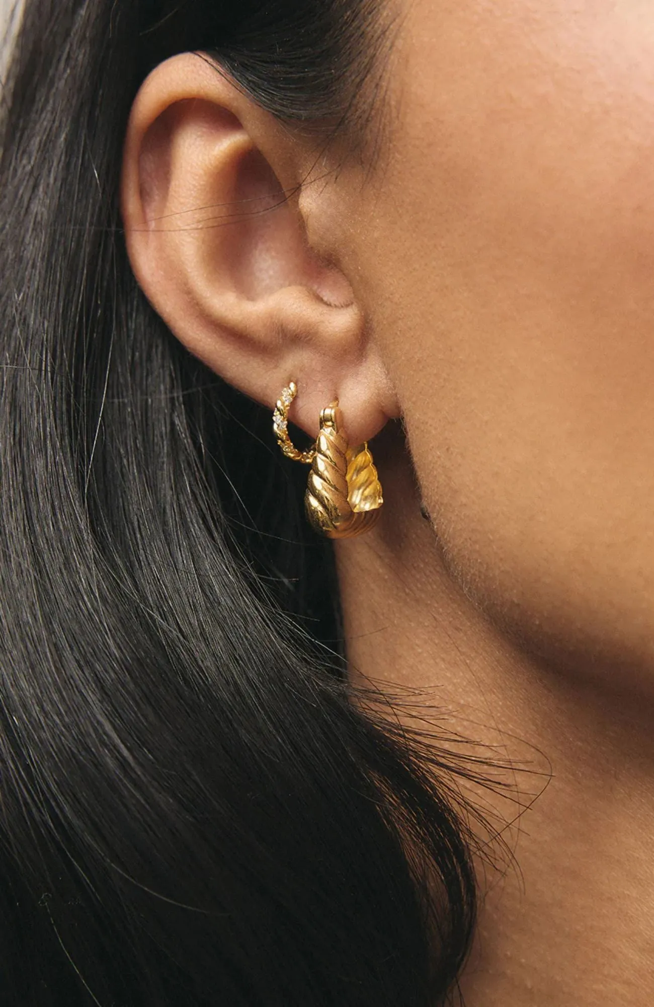 Yuji Hoops Gold
