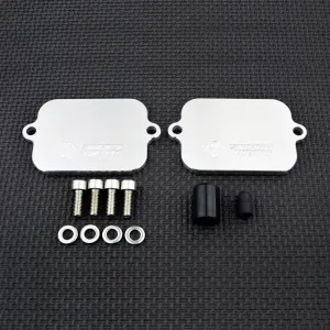 ZX12R ZX9R ZXR750 ZZR600 SMOG Blanking Plates PAIR Block Off Kawasaki 97-02 ZX6R
